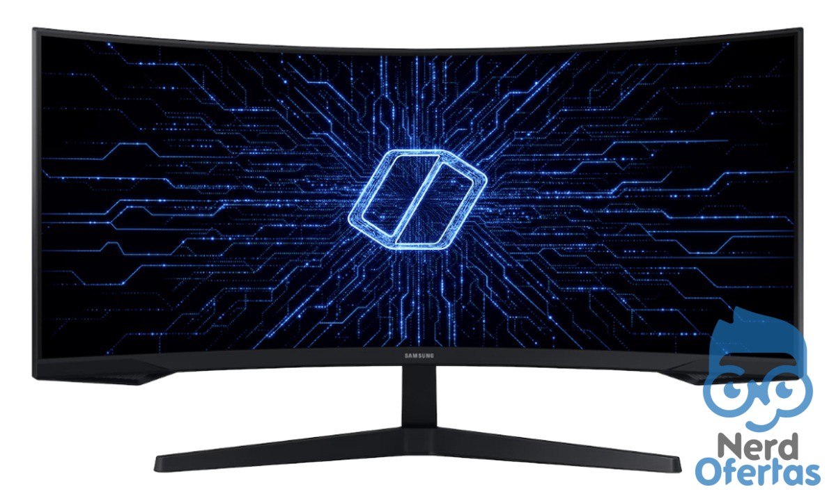 Monitor Gamer Curvo 34" Samsung Odyssey Ultra WQHD 165Hz por R$ 1.563