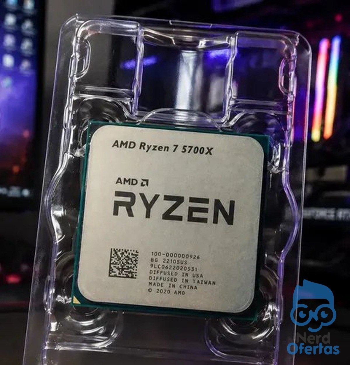 Processador AMD Ryzen 7 5700X OEM sem cooler por R$ 939