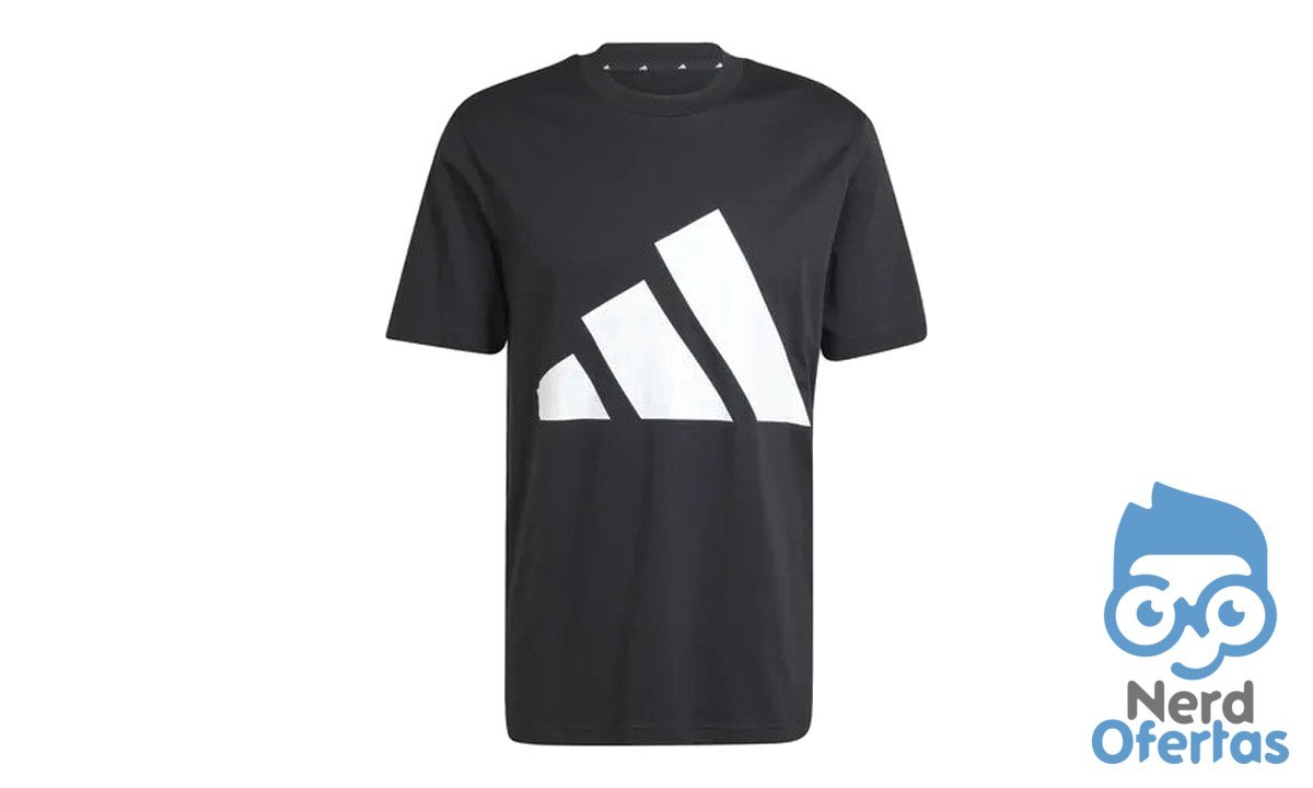 Camiseta Masculina Logotipo Essentials Grande adidas