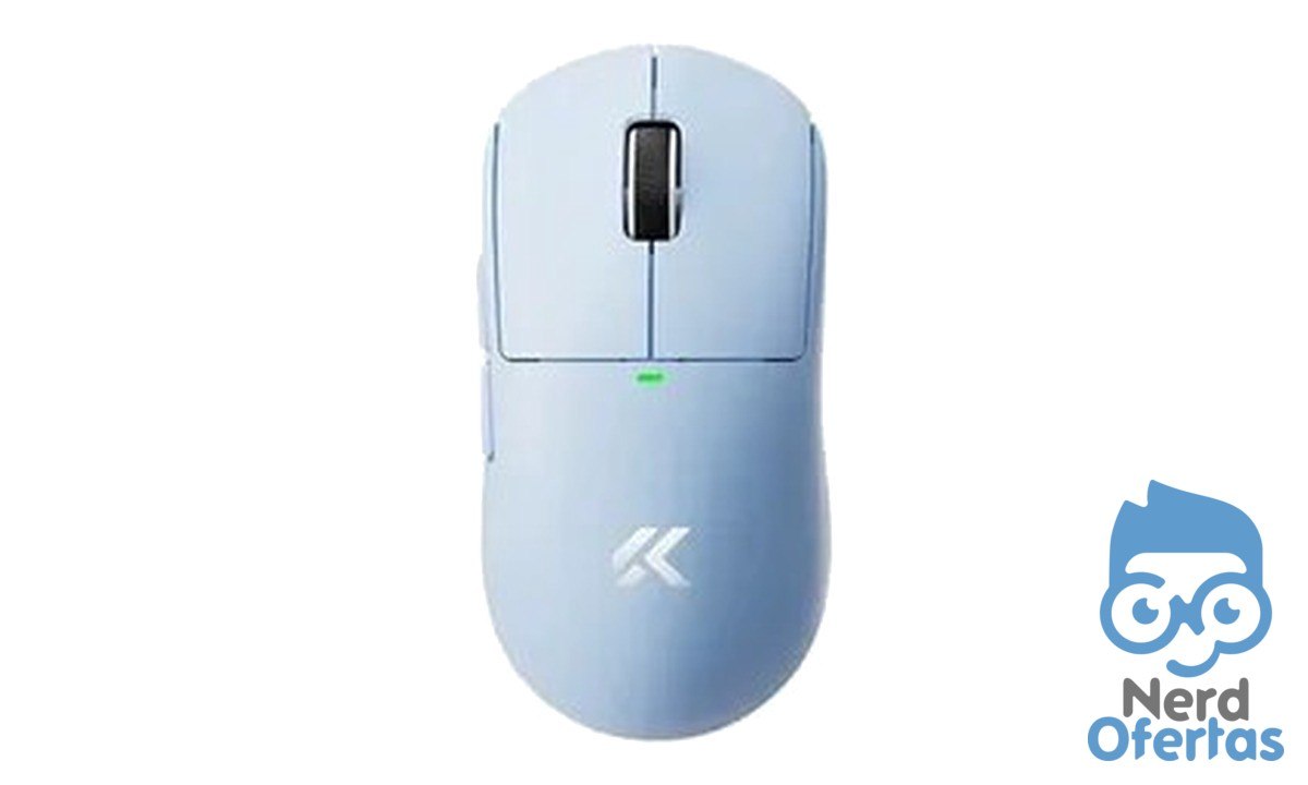 Mouse Gamer Mchose A5 V3 Ultra Sem Fio Paw3395 26K DPI por R$ 224