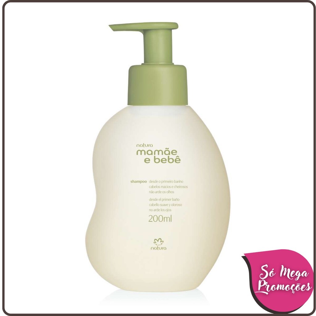 Shampoo Mamãe e Bebê 200ml por R$23,69