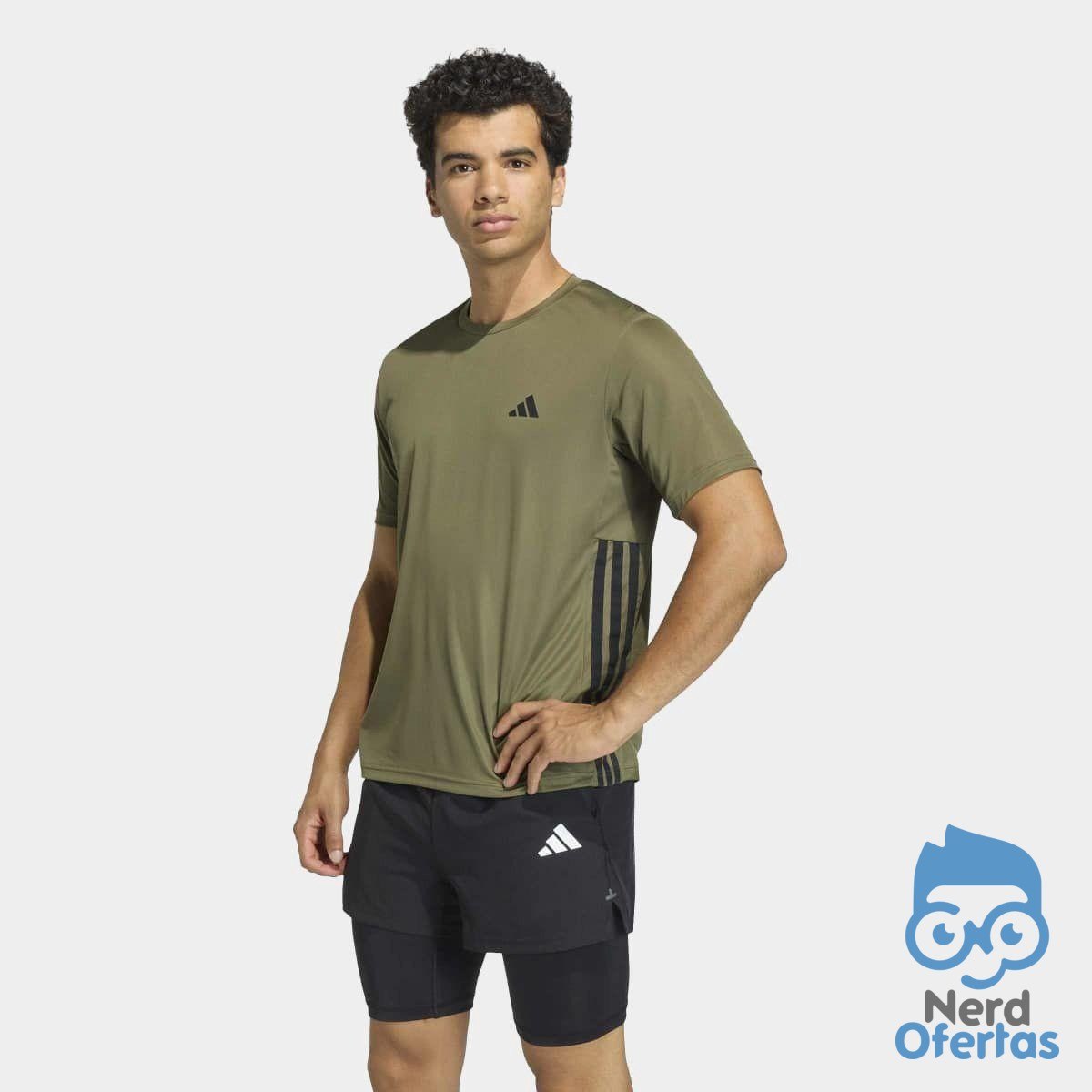Camiseta Adidas We Base Masculina por R$ 59 no app