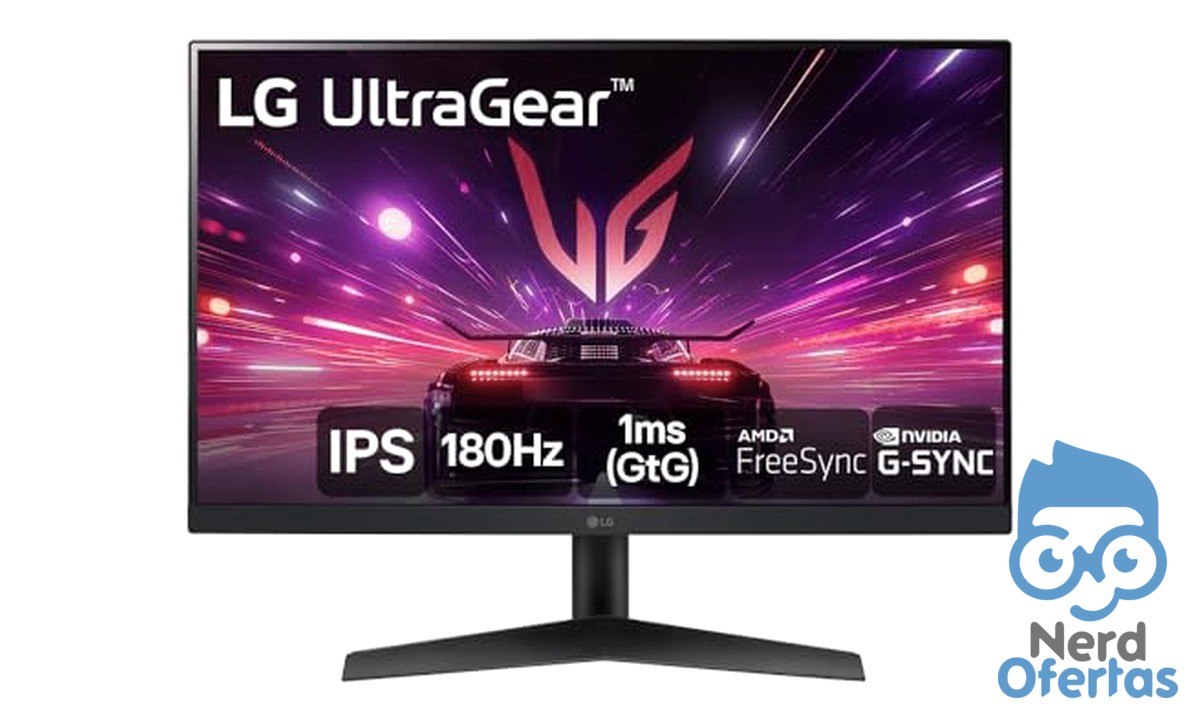Monitor LG UltraGear G4 24" 24GS60F por R$ 573