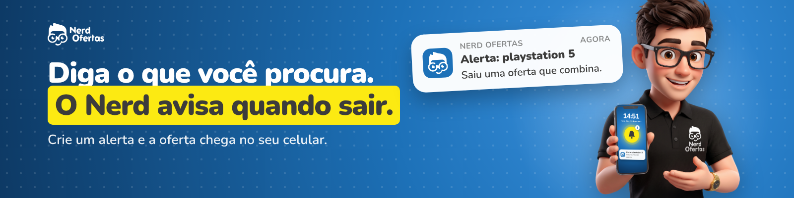 Alertas de ofertas Nerd Ofertas